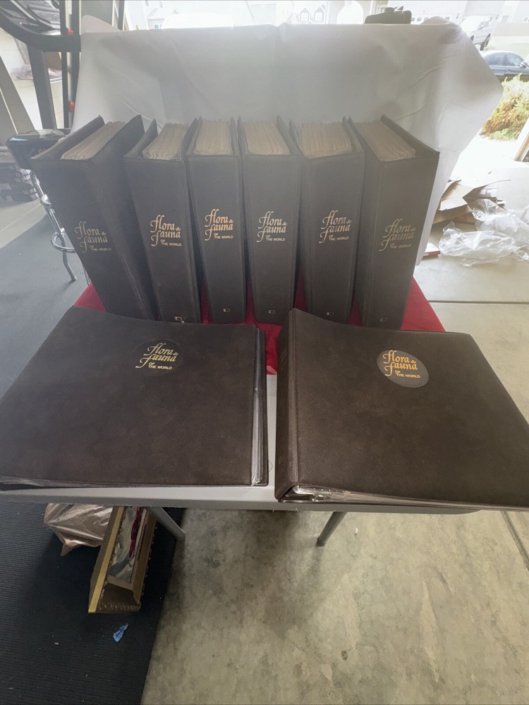 Lot Of 9 Flora & Fauna Of The World First Day Issue Covers Stamp Collection