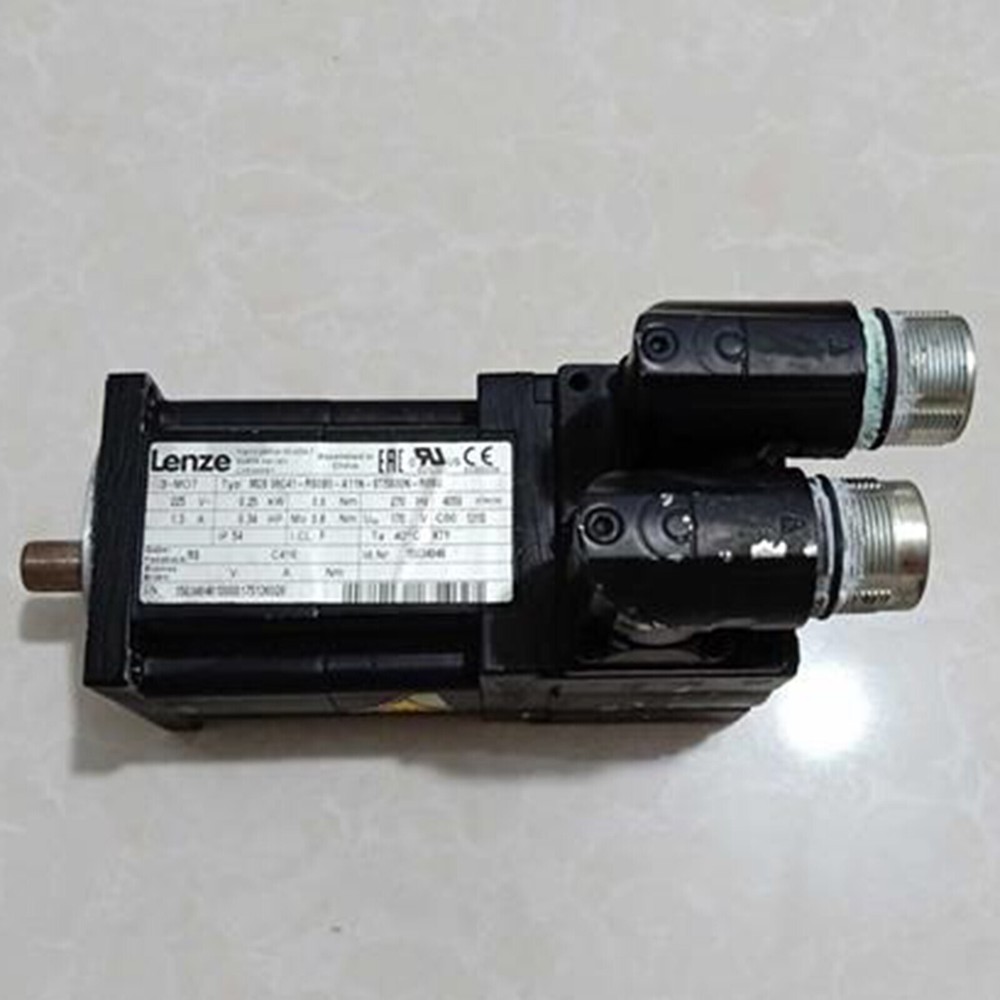one Used LENZE   06C41-RS0B0-A11N-ST5S00N-R0SU Servo Motor  #F22