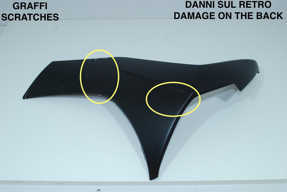 FRONT RIGHT SIDE PANEL DAMAGE PIAGGIO BEVERLY 400 S ABS-ASR 2021 2023