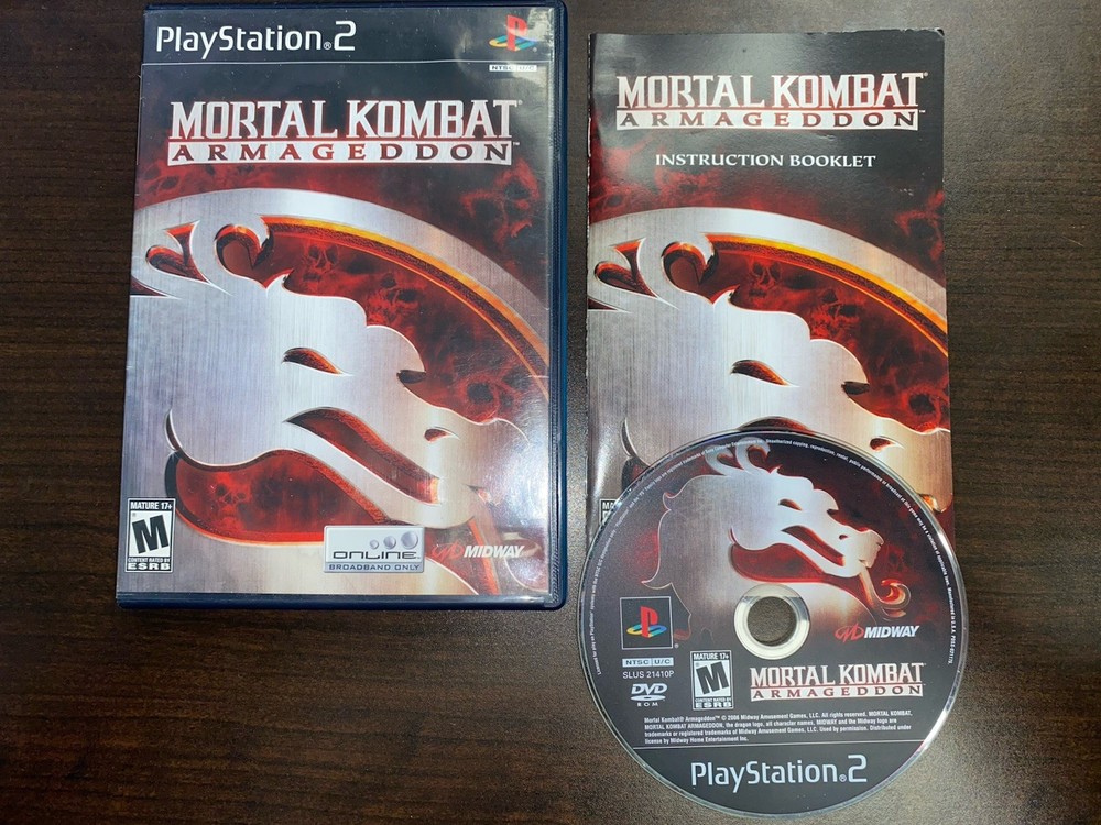 Mortal Kombat: Armageddon (Sony PlayStation 2, 2006) CIB