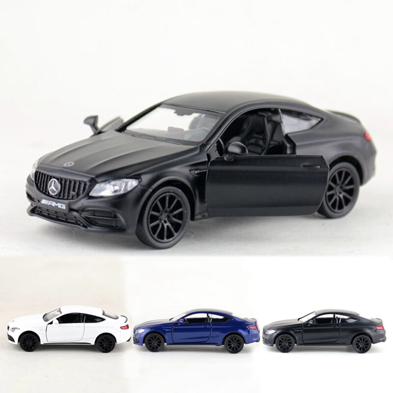 1/36 Scale Diecast C63 S AMG Metal Toy Car for Kids Boys Gift  