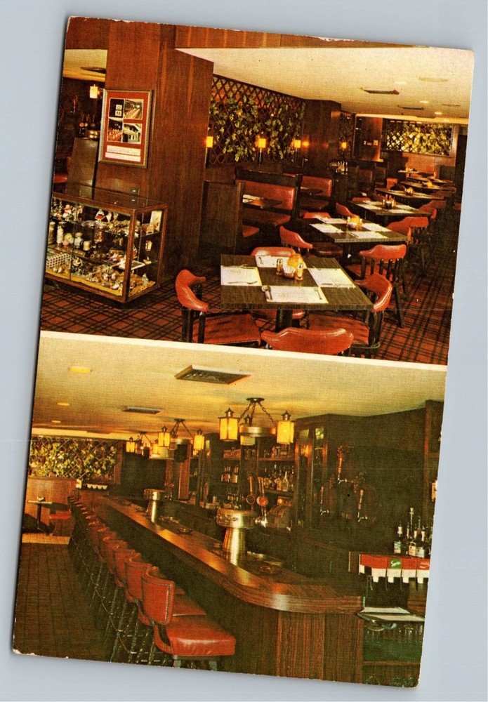 Little Heidelberg Chicago Loop Restaurant Bar Vintage Postcard Dexter Press