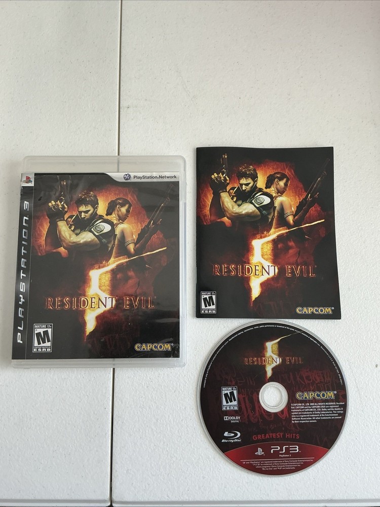 Resident Evil 5: (Sony Playstation 3) PS3 CIB Complete Survival Horror Game