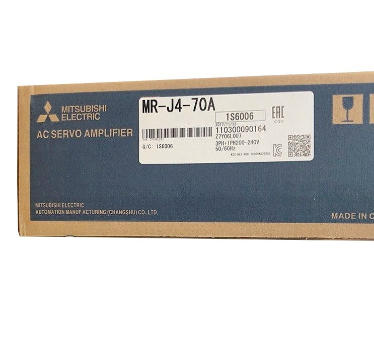MR-J4-70A Sealed Pro Mitsubishi AC Servo AMPLIFIRE MR-J4-70A IPCS