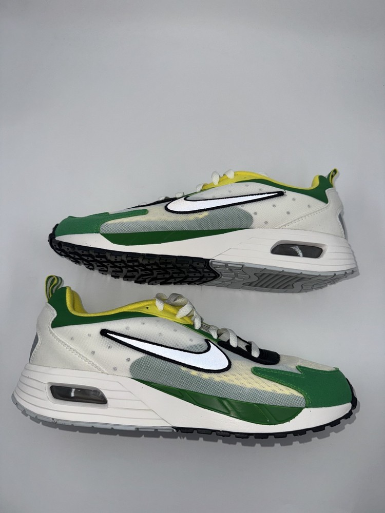 Nike Air Max Solo Oregon Ducks Men's White Green Yellow FZ4837-001 Pick Size