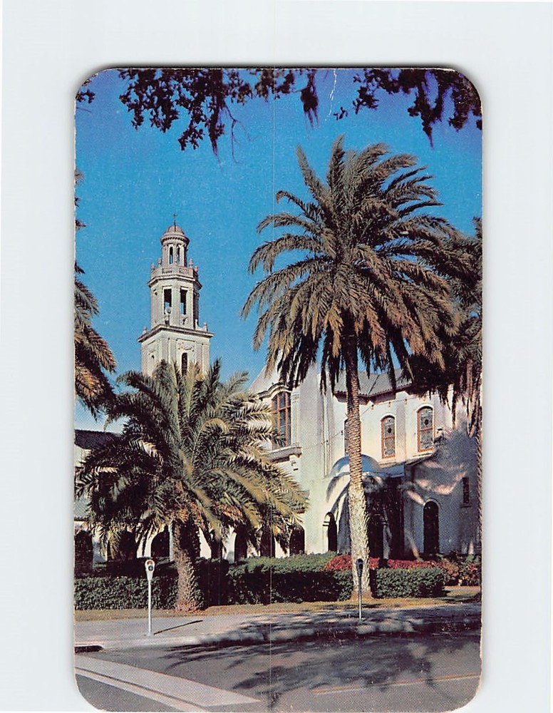 Postcard Peace Memorial Presbyterian Church Clearwater Florida USA