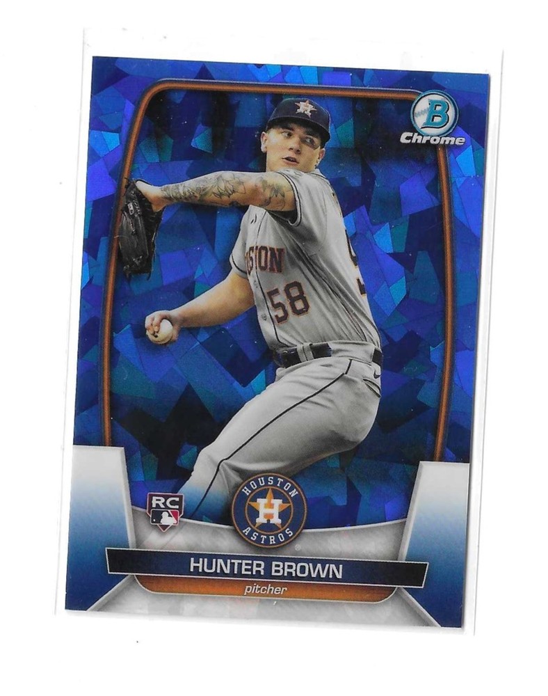 2023 Bowman Chrome Sapphire Edition - Hunter Brown #69 (RC)