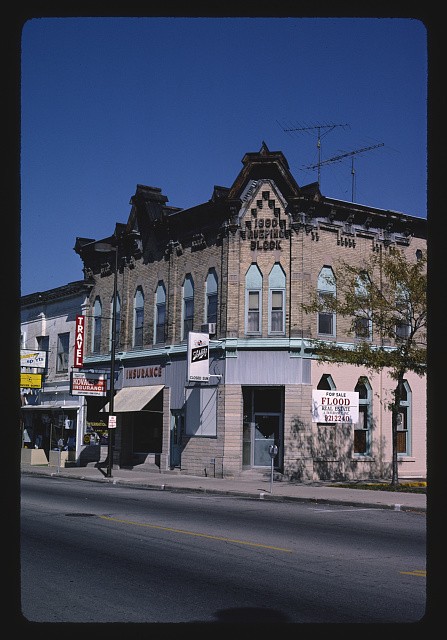 Photo:Fond du Lac Wisconsin Rueping Block 1988 Brick Commercial Building