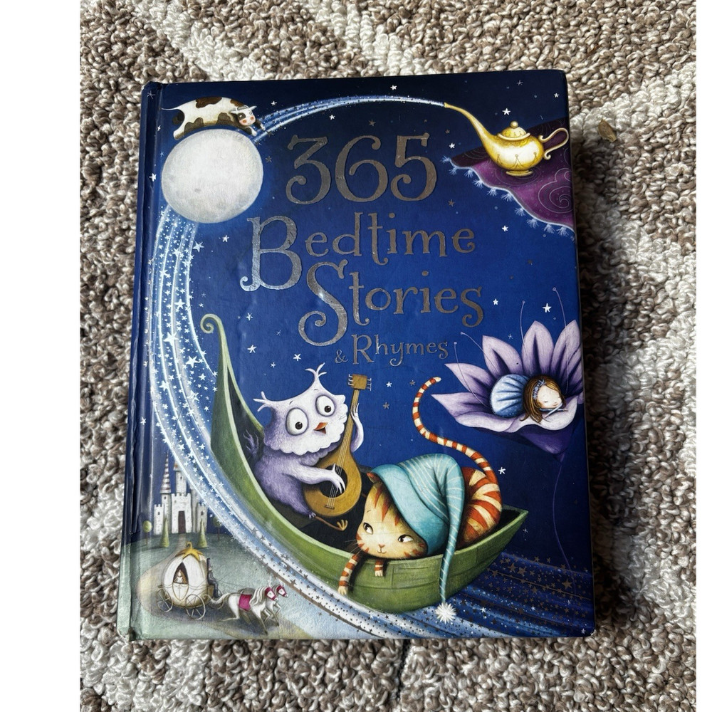 Parragon 365 Bedtime Stories & Rhymes Hardcover 2015 Juvenile Series Illustrated