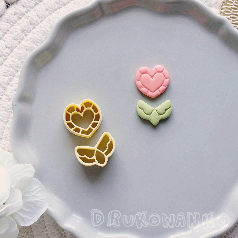 Earring Jewelry Shape Decoration 30 Polymer Clay Cutter For Earring Jewelry