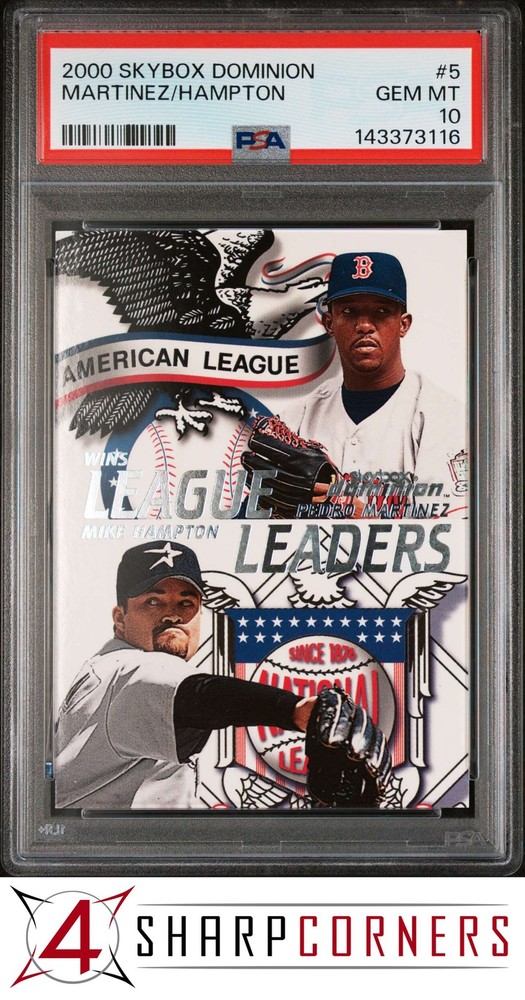 2000 Skybox Dominion #5 Pedro Martinez Red Sox Hof  Psa 10eBay’s best selection of sports cards is always at 4SC