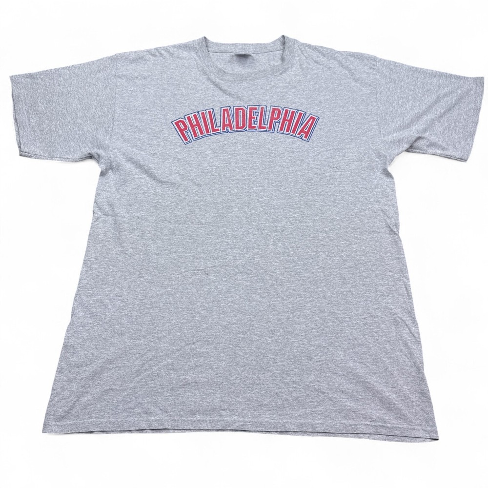 Philadelphia Phillies Ryan Howard Majestic T Shirt Adult Size 2XL VTG MLB