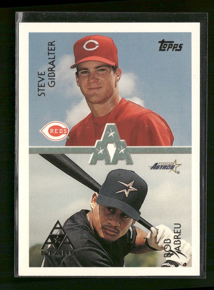 1996 Topps #101 Steve Gibralter / Bob Abreu