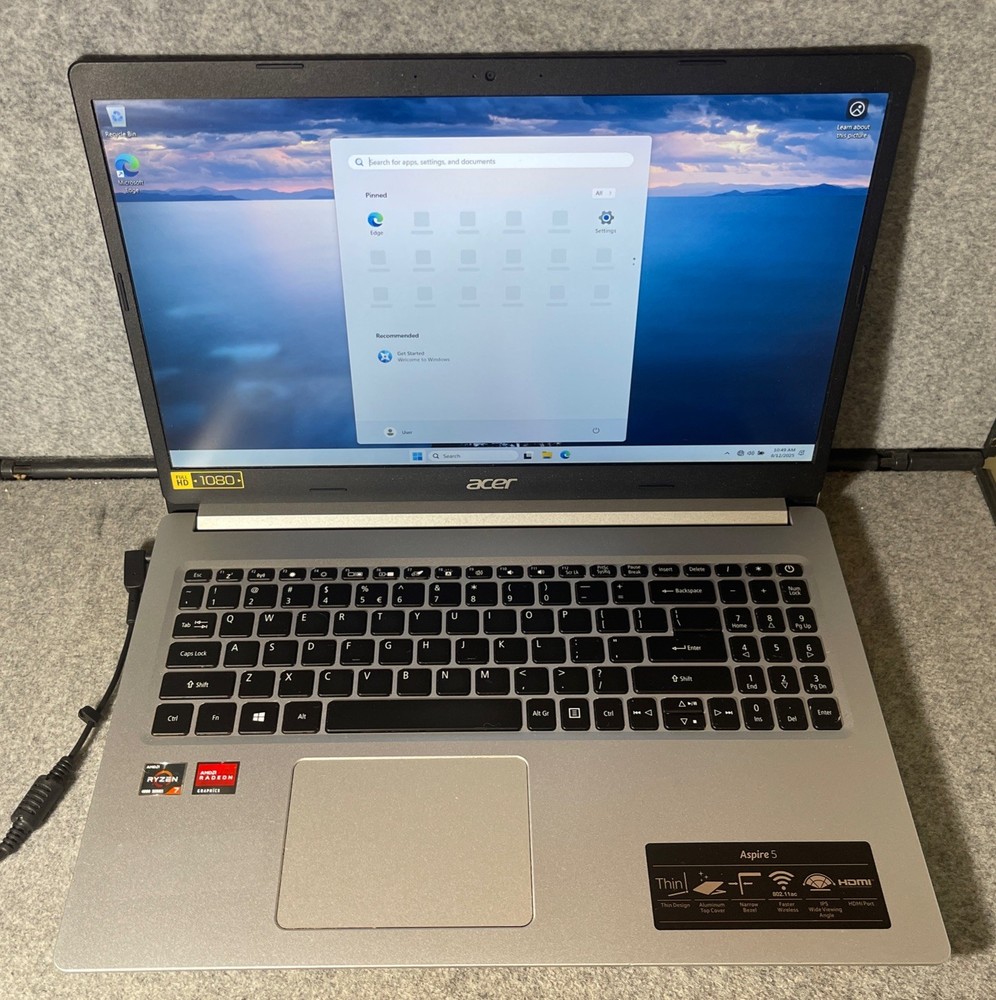 Acer Aspire A515-44 Laptop with Dual 512GB SSD AMD Ryzen 7 16GB RAM High Performance-image