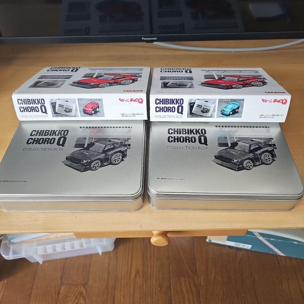 Takara Chibikko Choro Q Collection Box Japan Mini Car Used