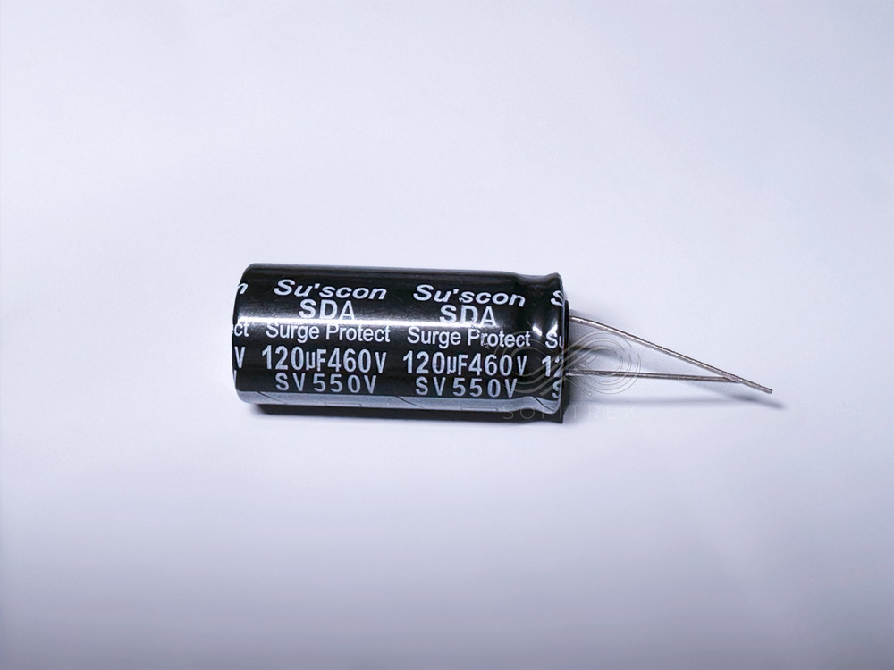 SDA460M121K40SR Suscon 120uF 460V 18x40 Electrolytic Radial Capacitor 550V Surge