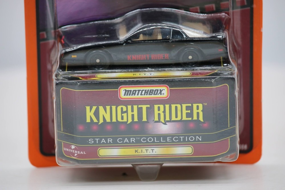 1998 MATCHBOX STAR CAR COLLECTION KNIGHT RIDER K.I.T.T. 1:64 DIECAST CAR - MOC