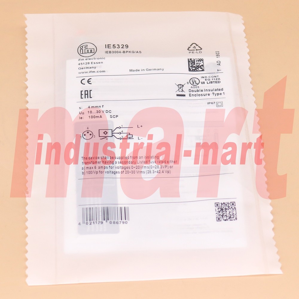 One New For IFM IE5329 Inductive Sensor Proximity Switch Fast Ship #jg