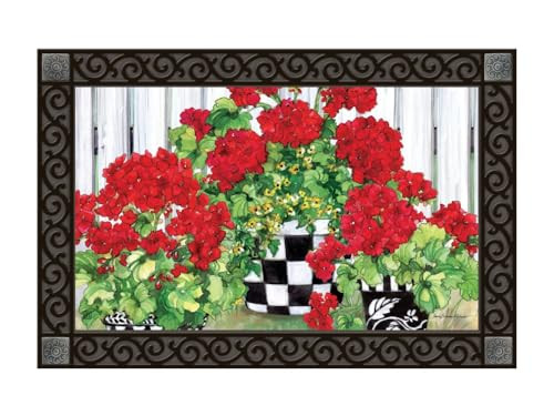 30x18 Inch Eco-Friendly Recycled All-Weather Interchangeable Doormat Insert for Year-Round Use