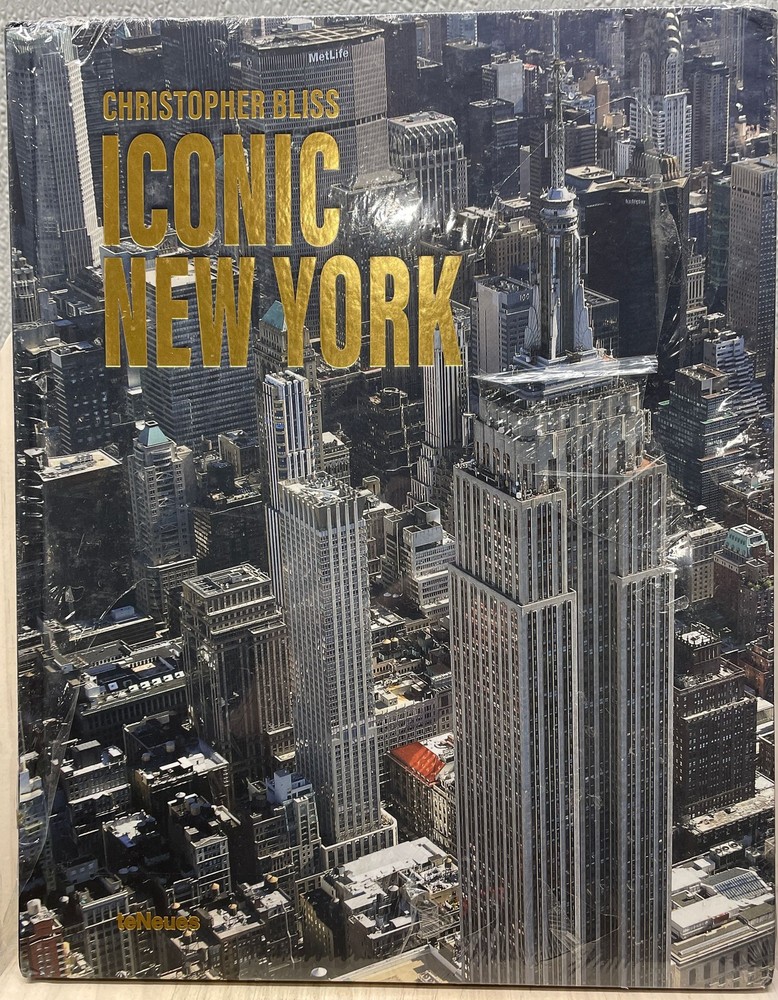 Iconic New York by Christopher Bliss 2023 Hardcover teNeues