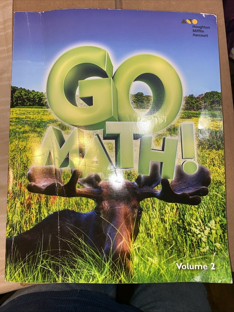 Go Math!: Volume #2 Grade3 Student Edition HOUGHTON MIFFLIN HARCOURT paperback