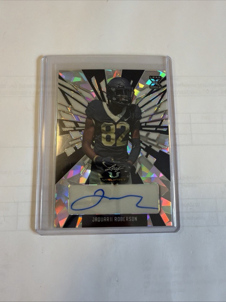 Jaquarii Roberson 2022 Leaf Valiant Auto /15
