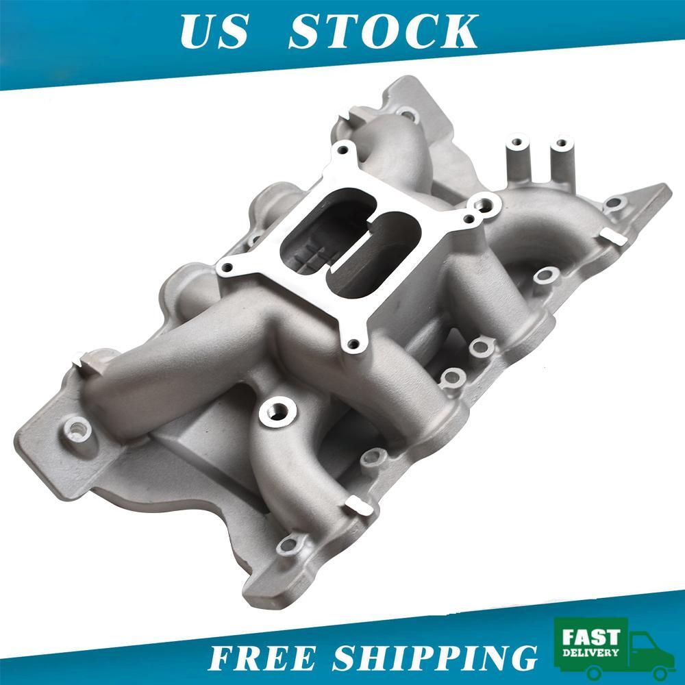 4BBL Square Bore Carb Intake Manifold for Ford 351C Small-Block V8