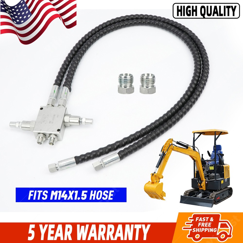 Chinese Mini Excavator Cushion Valve Kit Complete for Swivel Motor Assembled New