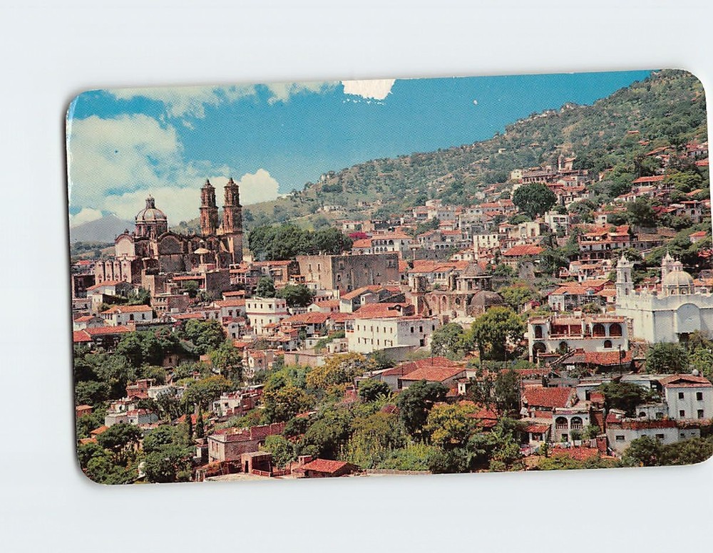 Postcard Panoramic View Taxco Guerrero Mexico