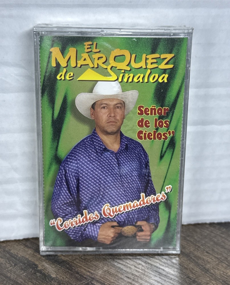 El Marquez De Sinaloa Corridos El Señor De Los Cielos Cassette New Sellado