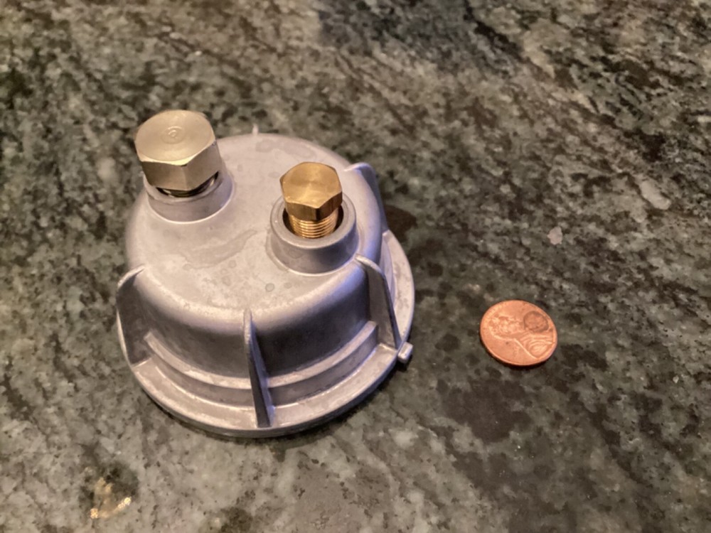 parker fluid filter body cap cover RK 10109 120 metal bowel kit M157 smoke