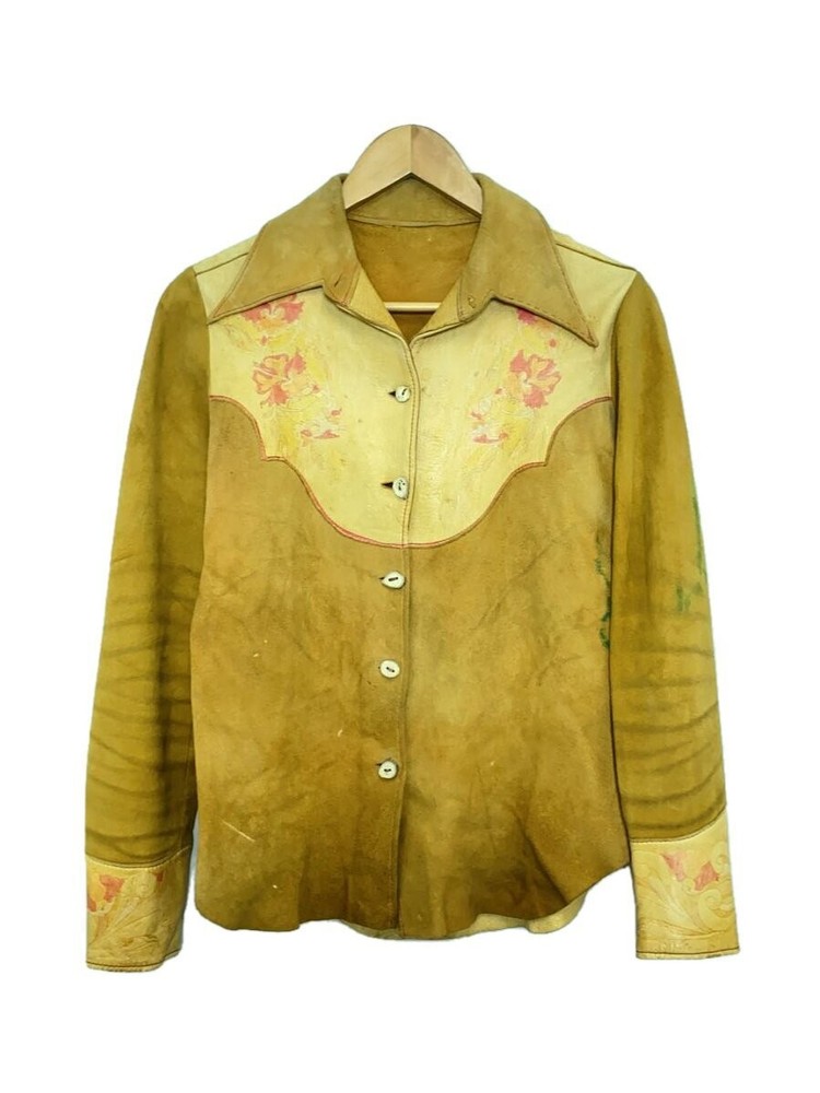Men's Classic Plain Leather Blouson Jacket 373