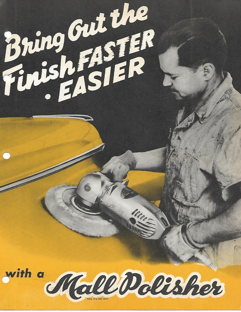 Tool Brochure - Mall - 28200 - Polisher Accessories - c1940's (TL401)