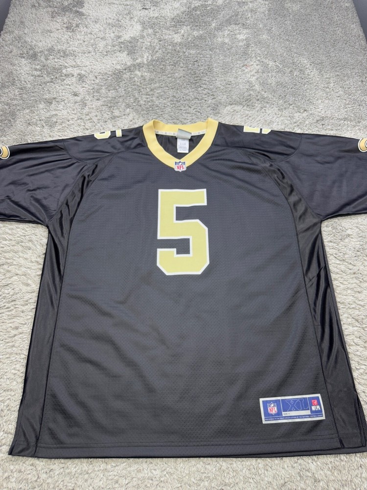 New Orleans Saints Teddy Bridgewater #5 NFL Pro Line Black Men's XL Jersey