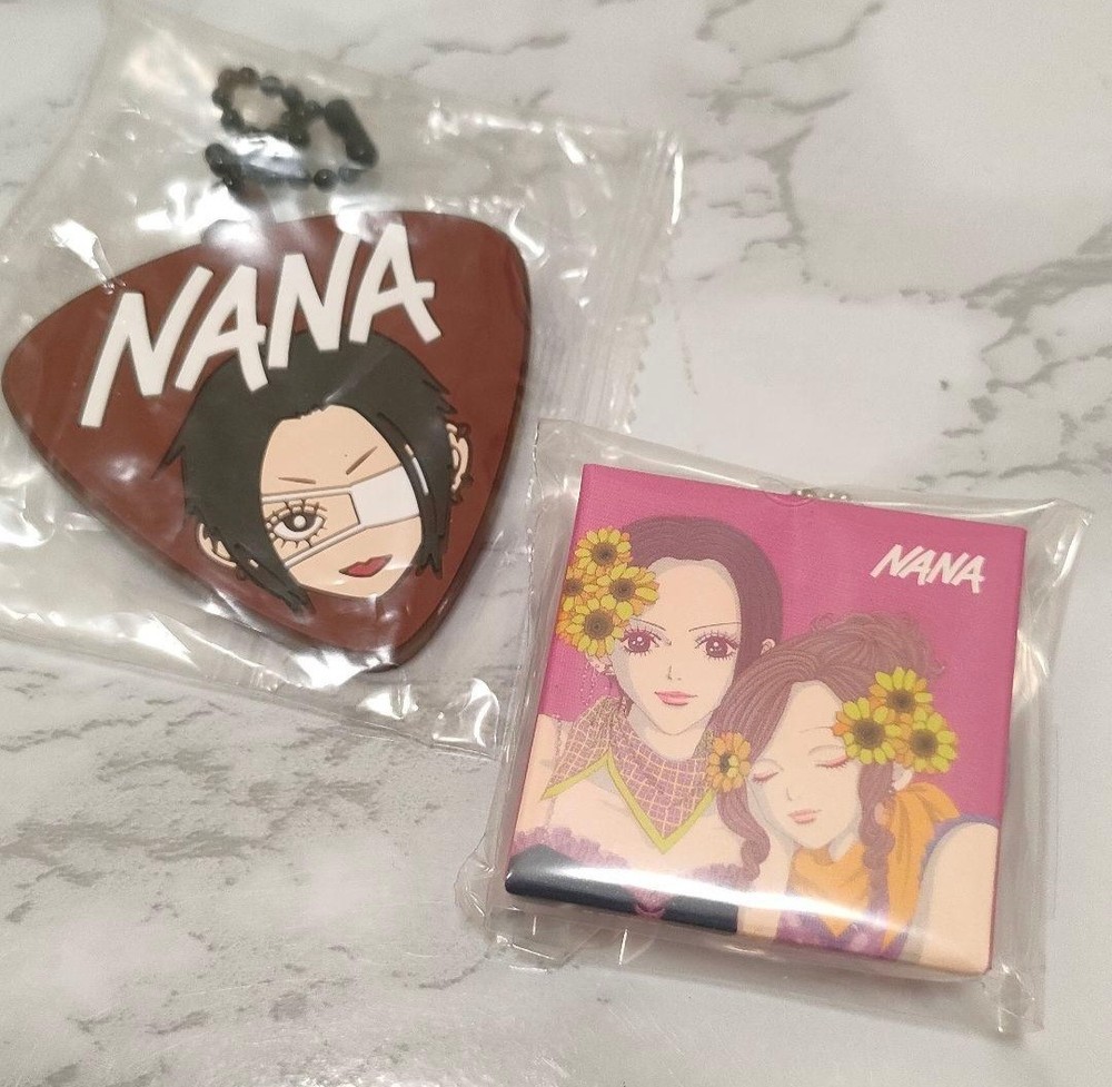 Yazawa Ai Key chain Strap set NANA  Hachi Japan