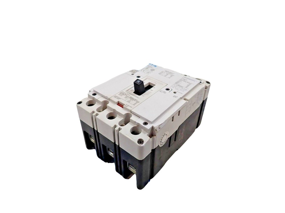Eaton PDG23M0015TFFL 3-Pole 600V 15A Power Defense Molded Case Circuit Breaker