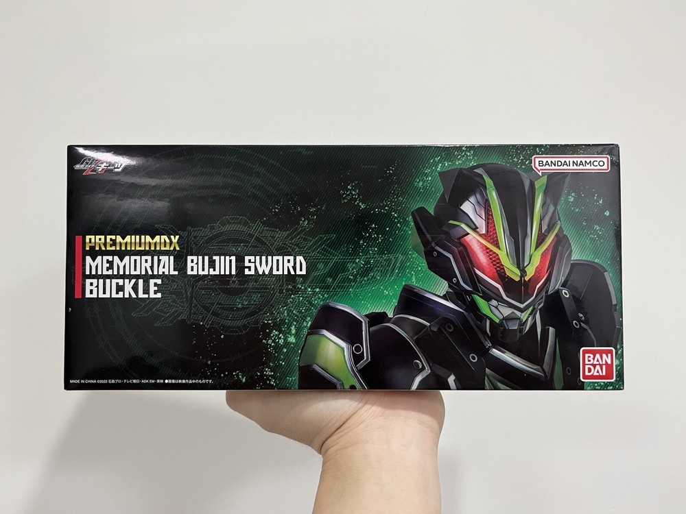 PREMIUM DX MEMORIAL BUJIN SWORD BUCKLE kamen rider geats kamen rider tycoon NEW