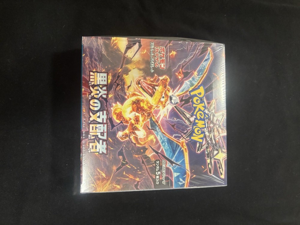 Japanese Pokemon Card Game Ruler of the Black Flame Booster Box Sealed w/Shrink