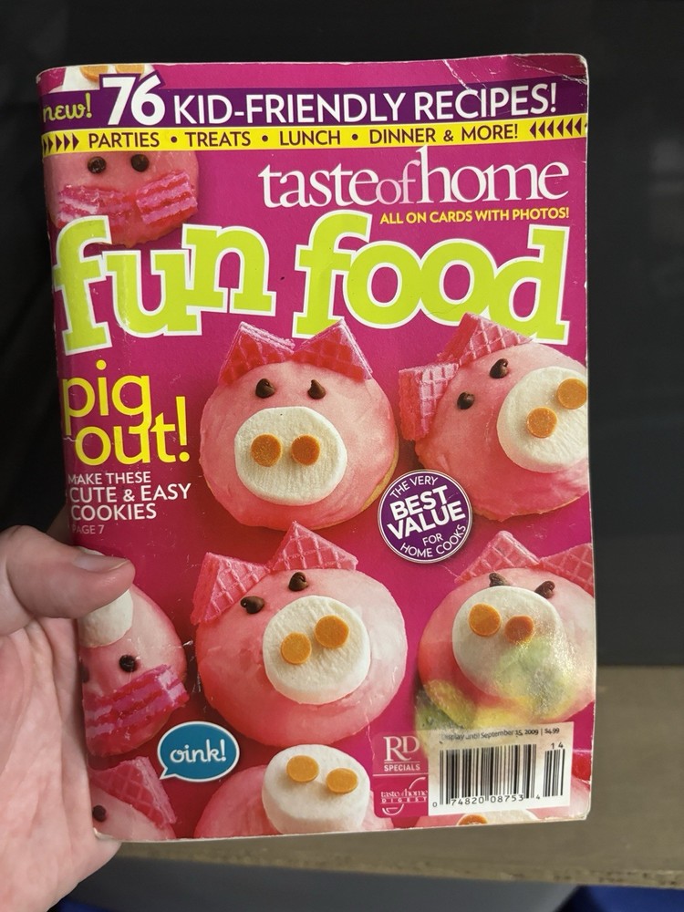 Taste of Home Fun Food Cookbook