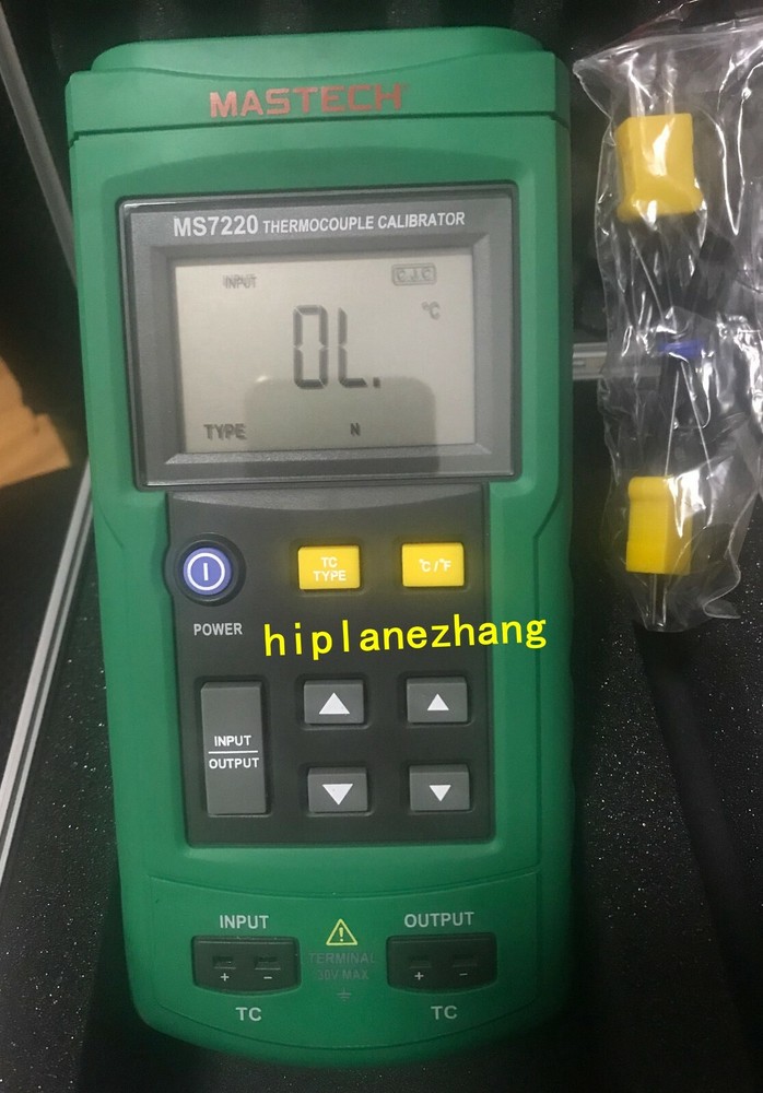 Thermocouple J K T E N R S B Process Calibrator Simulator Meter Tester 7220