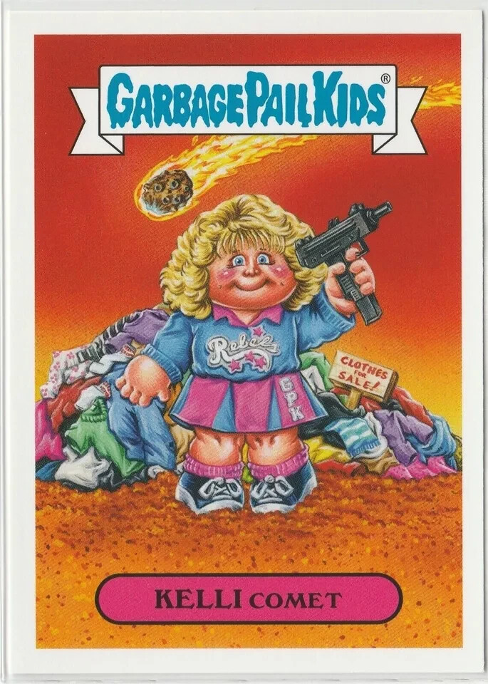 Kelli Comet #12a Garbage Pail Kids GPK 2019 Revenge of Oh the Horror-ible
