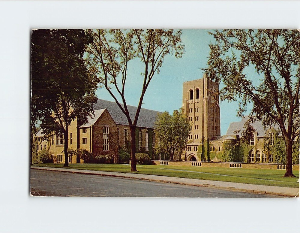 Postcard Myron Taylor Hall Law School Of Cornell University Ithaca USA