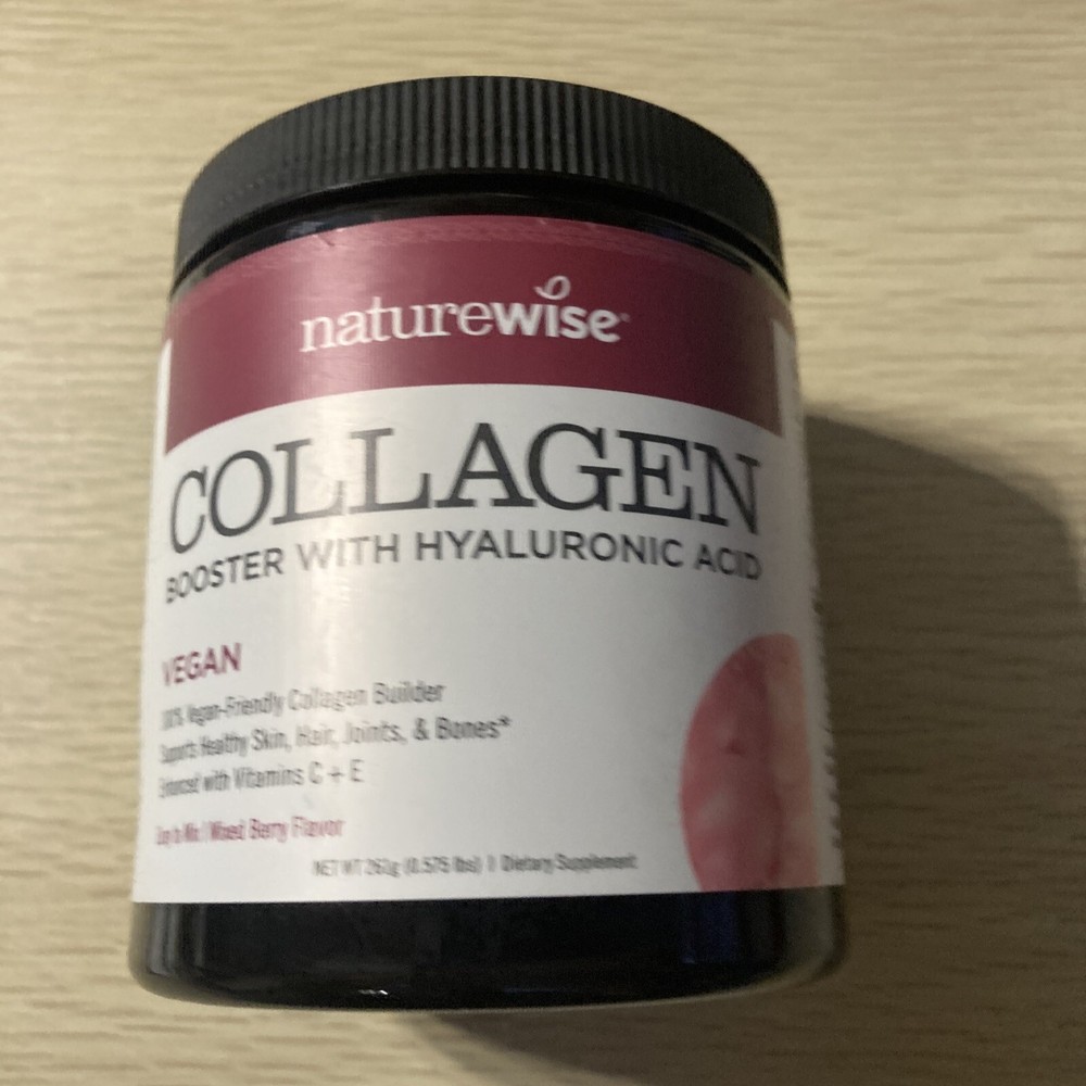 Vegan Collagen Booster with Hyaluronic Acid - Mixed Berry Flavor Exp 11/25-image