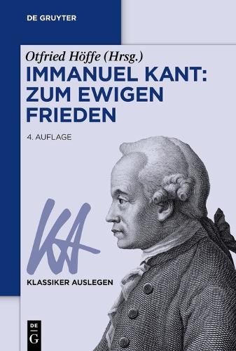Otfried Höffe Immanuel Kant: Zum ewigen Frieden (Paperback) Klassiker AuslegenAnother great item from Rarewaves USA | Free delivery!