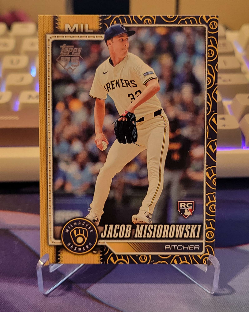 2026 Topps Series 1 - Jacob Misiorowski RC #10 SSP Team Color Border Variation