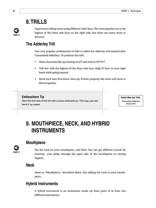 Saxophone Sound Effects Circular Breathing, Multiphonics, Altissimo Register Pla