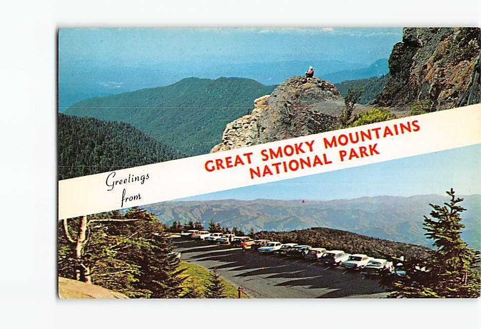 Postcard Greetings from Great Smoky Mountains National Park USA