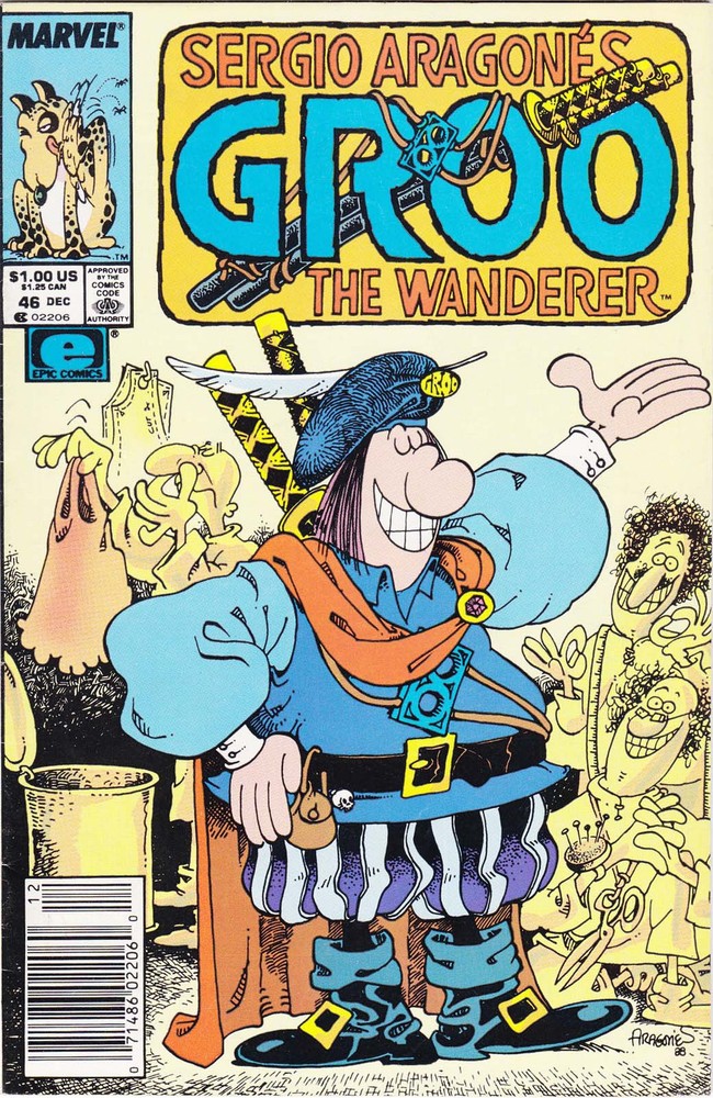 Groo the Wanderer 46 Newsstand FN Sergio Aragones Epic combined shipping