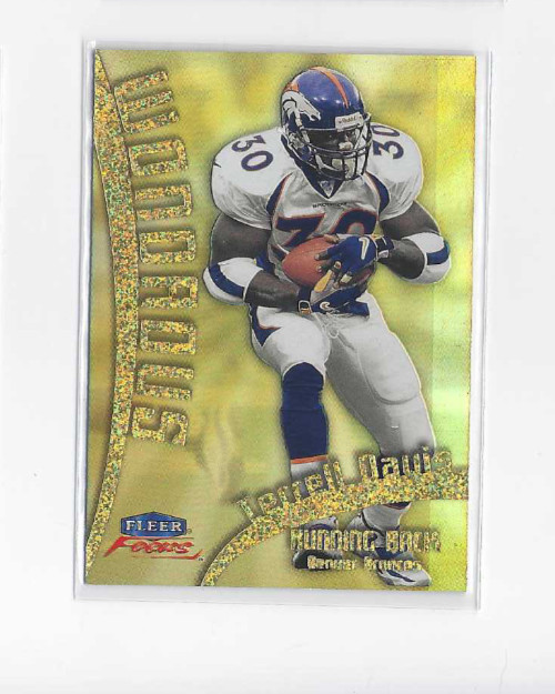 1999 Fleer Focus Wondrous Terrell Davis #12 Broncos