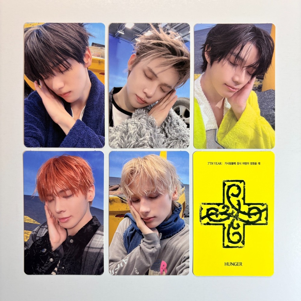 [TXT] 7TH YEAR: Stillness in the Thorns HUNGER Ver. Official Photocard
